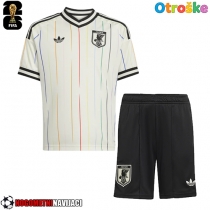 Otroške Nogometnih dresov Japonska Gostujoči SP 2026 Kratki rokavi (+ hlače)